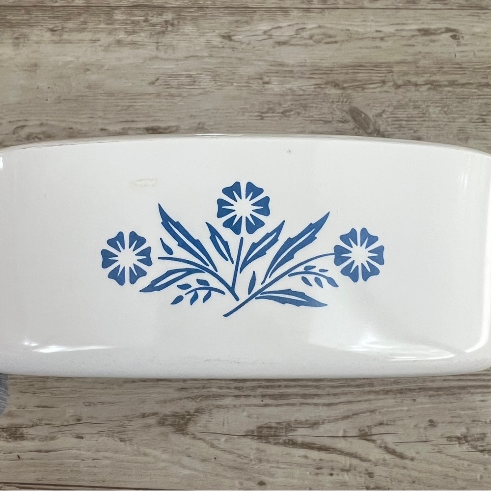 Vintage Corningware White and Blue Cornflower A-2-B Bakeware Dish 2 Liter - Picture 6 of 7
